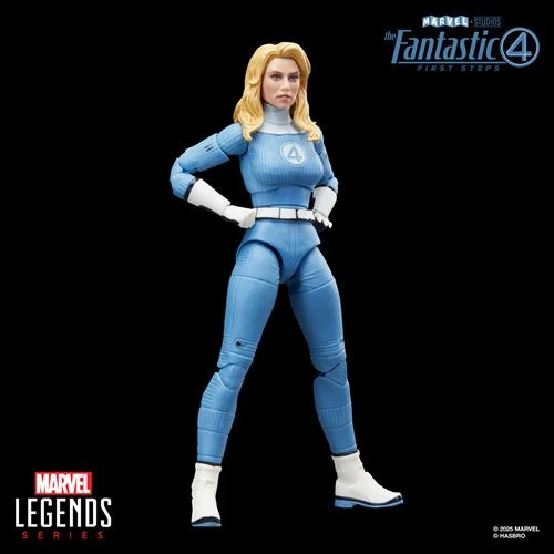 The Fantastic Four: First Steps Marvel Legends Series Invisible Woman Sue Storm 6-Inch Action Figure