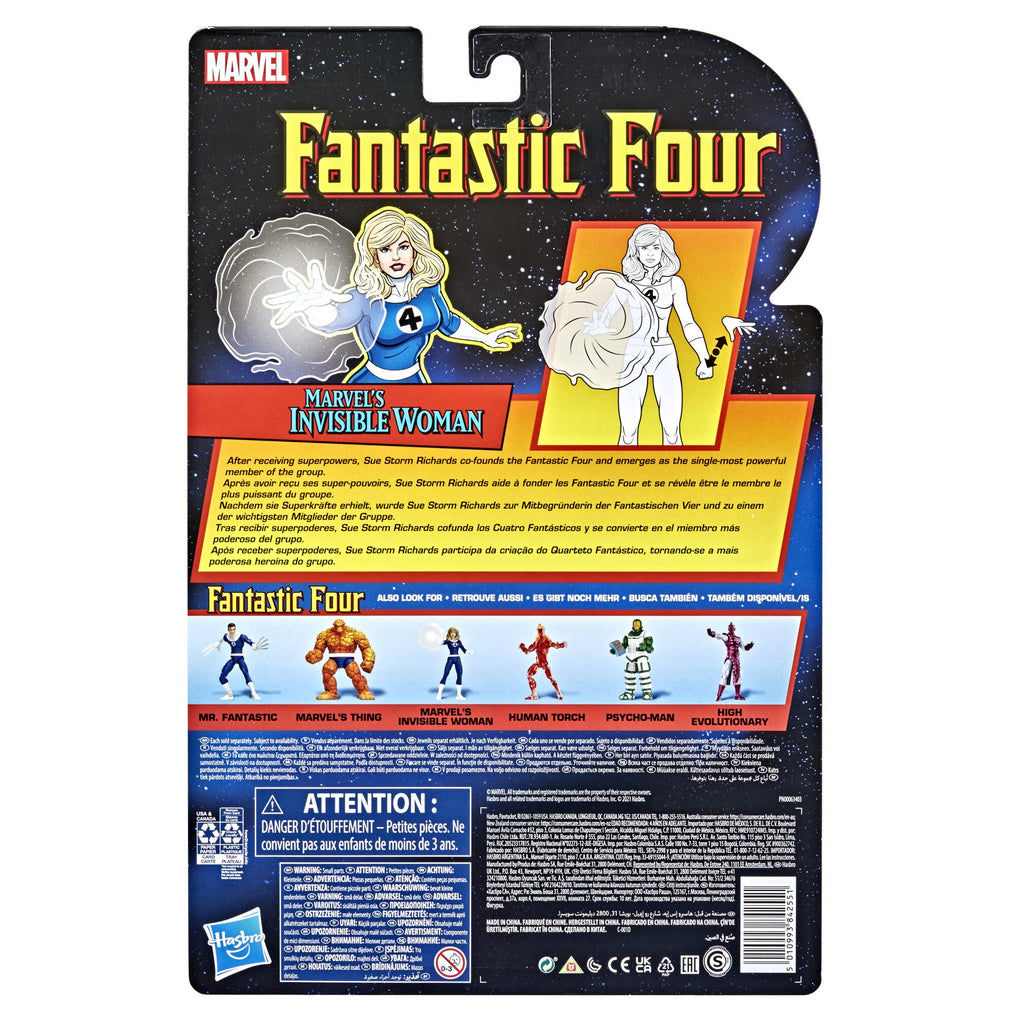 Marvel Legends Series Retro Fantastic Four Marvel's Invisible Woman
