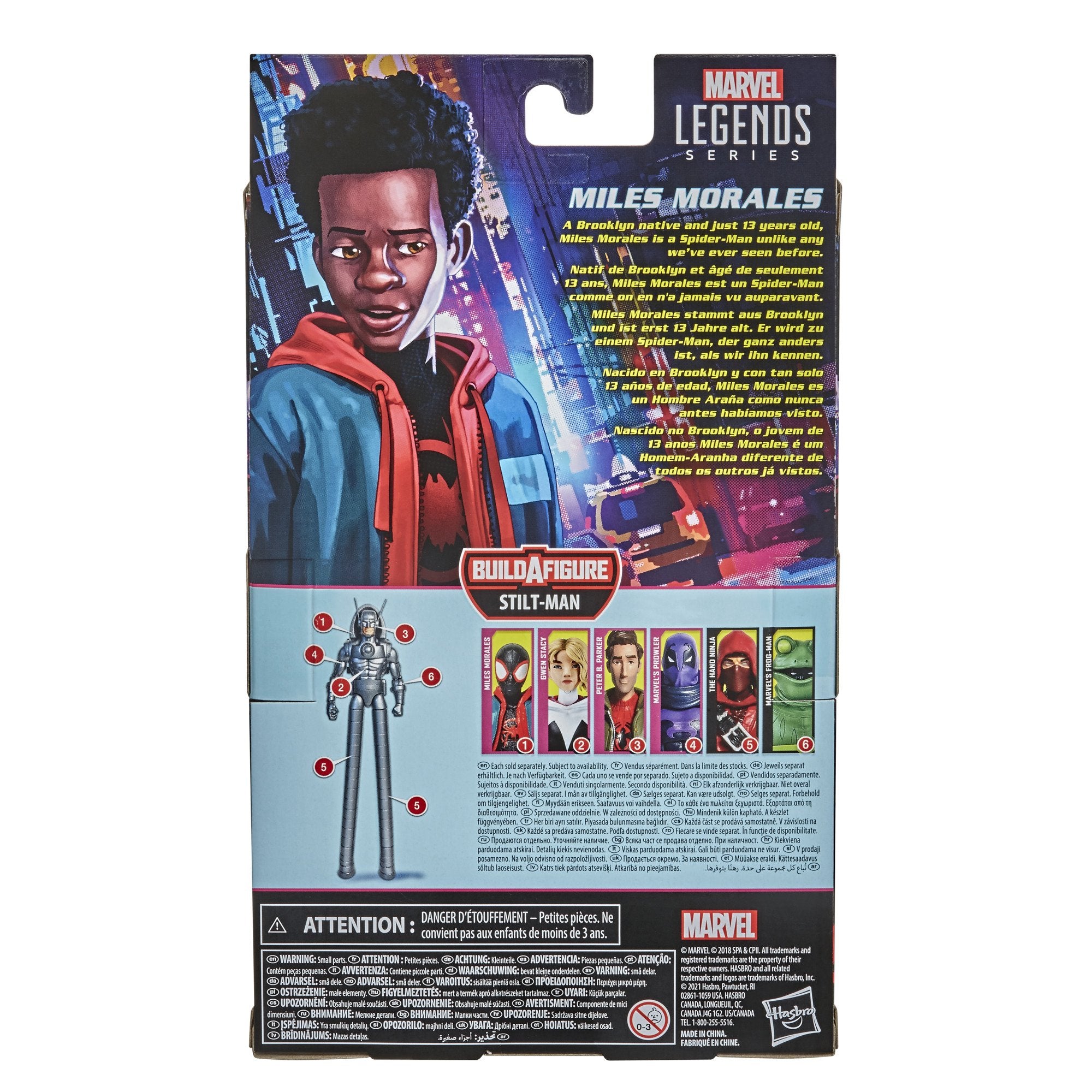 Marvel Legends Series Spider-Man: Into the Spider-Verse Miles Morales