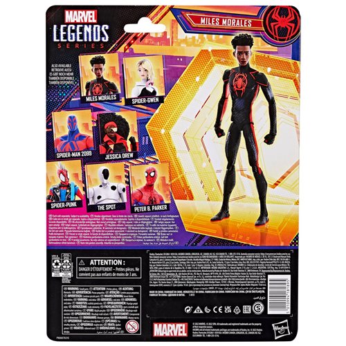 Spider-Man Across The Spider-Verse Marvel Legends Miles Morales