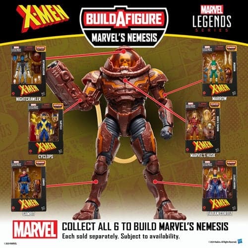 X-Men Marvel Legends X-Force Nightcrawler 6-Inch Action Figure