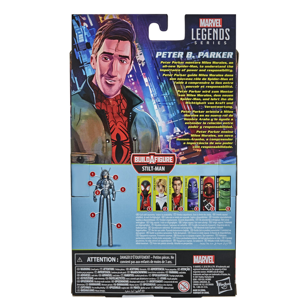 Marvel Legends Series Spider-Man: Into the Spider-Verse Peter B. Parker