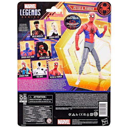 Spider-Man Across The Spider-Verse Marvel Legends Peter B. Parker