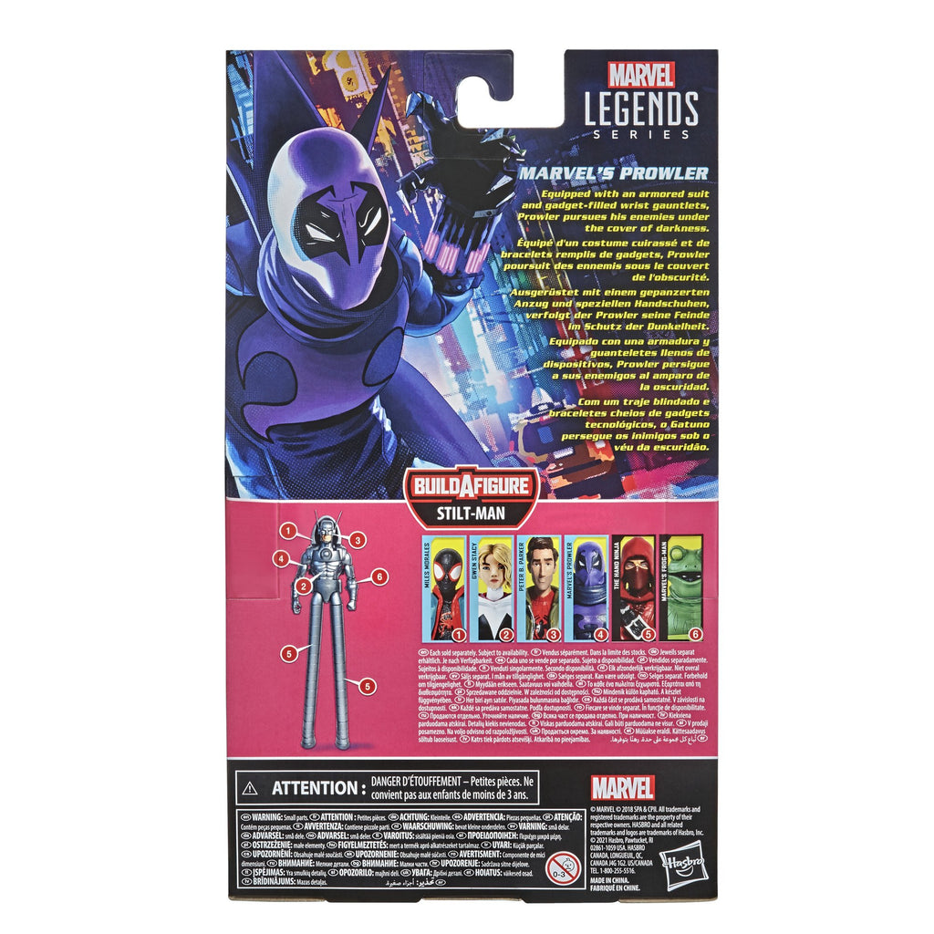 Marvel Legends Series Spider-Man: Into Spider-Verse Marvel’s Prowler