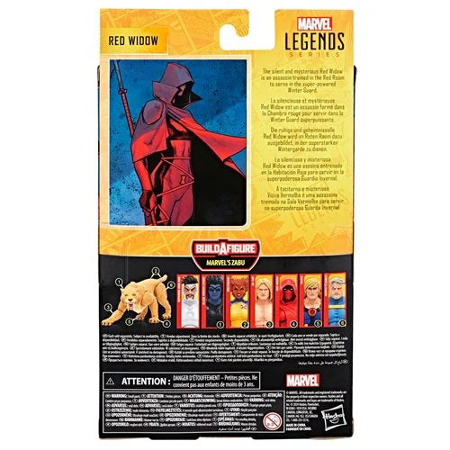 Marvel Legends Zabu Series Red Widow