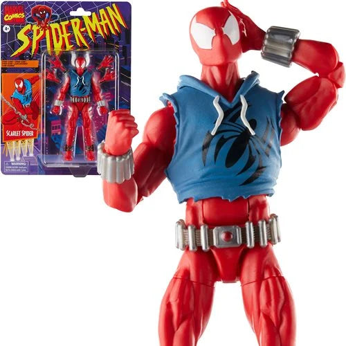 Spider-Man Marvel Legends Comic 6-inch Scarlet Spider