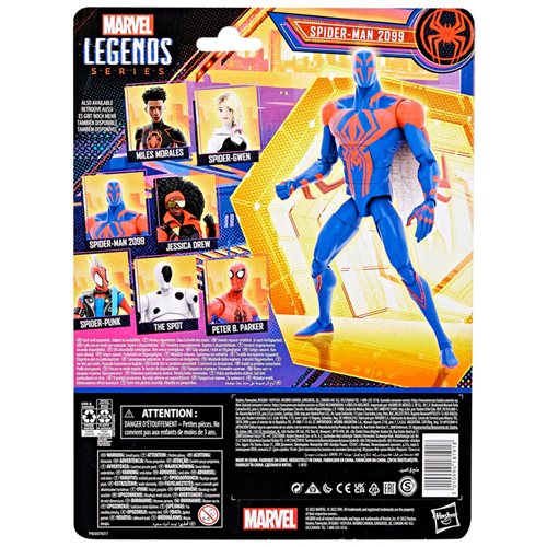 Spider-Man Retro Marvel Legends Spider-Man 2099