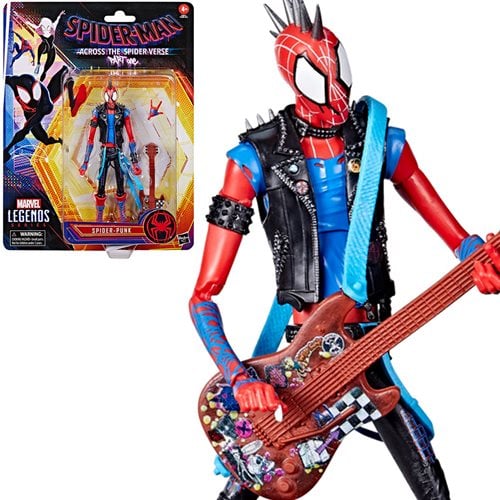 Spider-Man Across The Spider-Verse Marvel Legends Spider-Punk