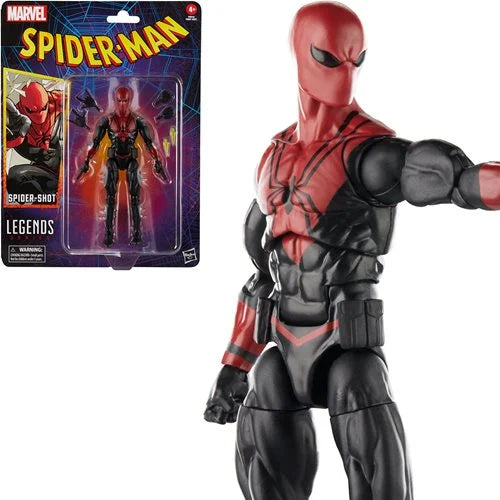 Spider-Man Marvel Legends Comic 6-inch Spider-Shot