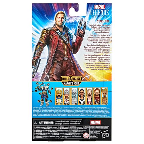 Thor: Love and Thunder Marvel Legends Star-Lord 6-Inch Action Figure