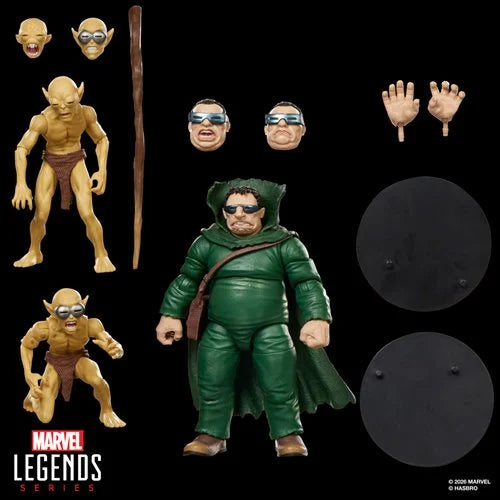 Fantastic Four Marvel Legends Mole Man & Moloids Figures