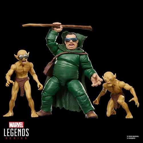 Fantastic Four Marvel Legends Mole Man & Moloids Figures