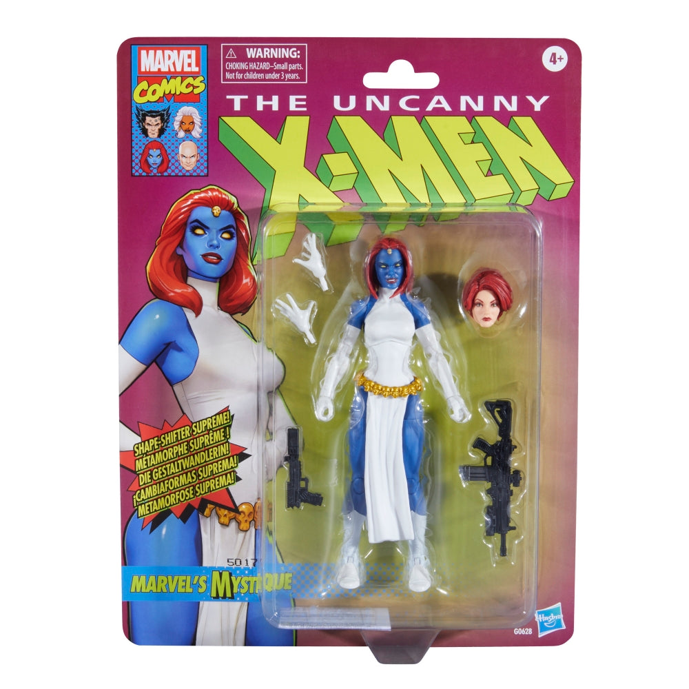 Marvel Legends Retro Card Mystique 6 Inch Action Figure