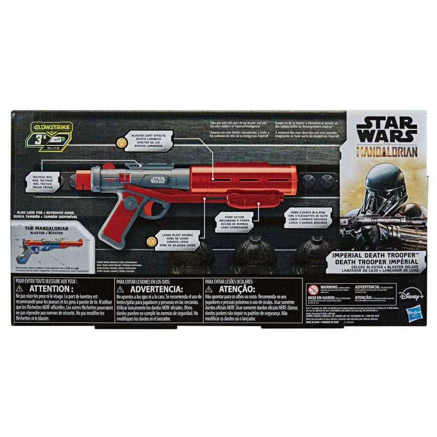 Star Wars Nerf The Mandalorian Imperial Death Trooper Blaster