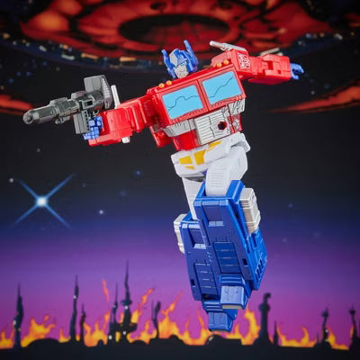 Transformers Studio Series MTMTE Collection The Transformers : The Movie Leader Class Optimus Prime Action Figure