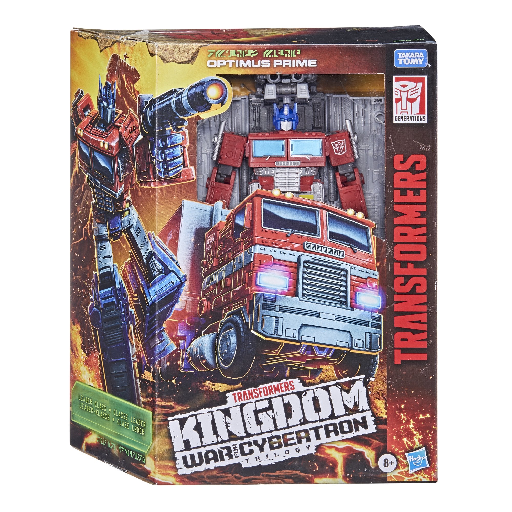 Transformers Generations War for Cybertron: Kingdom Leader WFC-K11 Optimus Prime)