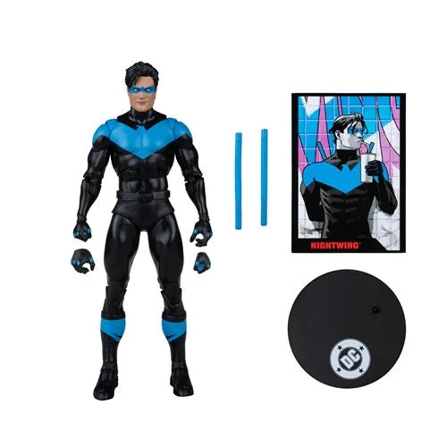 DC Direct Page Punchers Wave 14 Nightwing #81 7-Inch Scale Action Figure with Comic