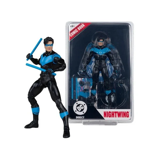 DC Direct Page Punchers Wave 14 Nightwing #81 7-Inch Scale Action Figure with Comic