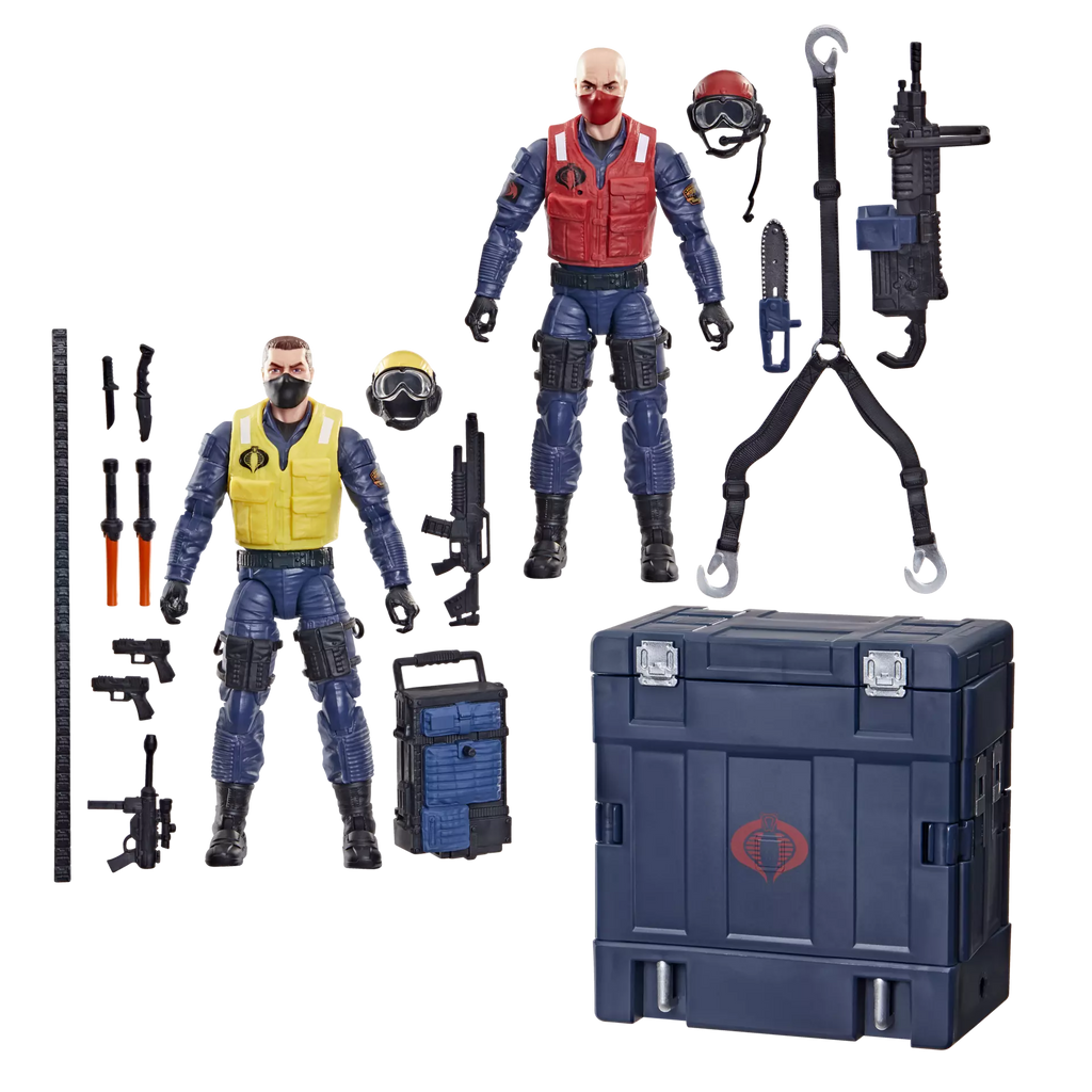 G.I. Joe 6" Classified Series Cobra Ramp Rats (Cobra Rattler Ground Crew)