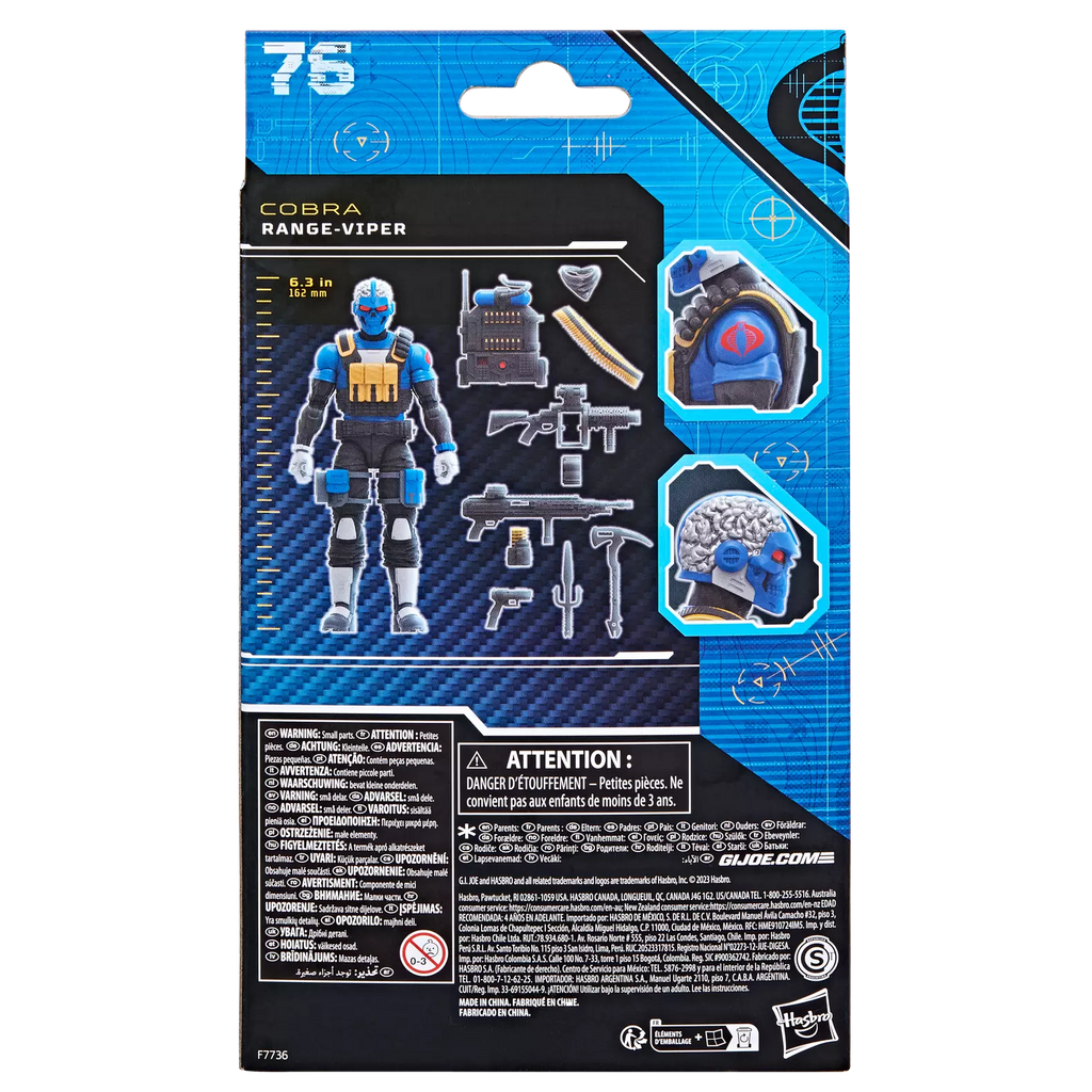 G.I. Joe Classified Series #76, Range-Viper