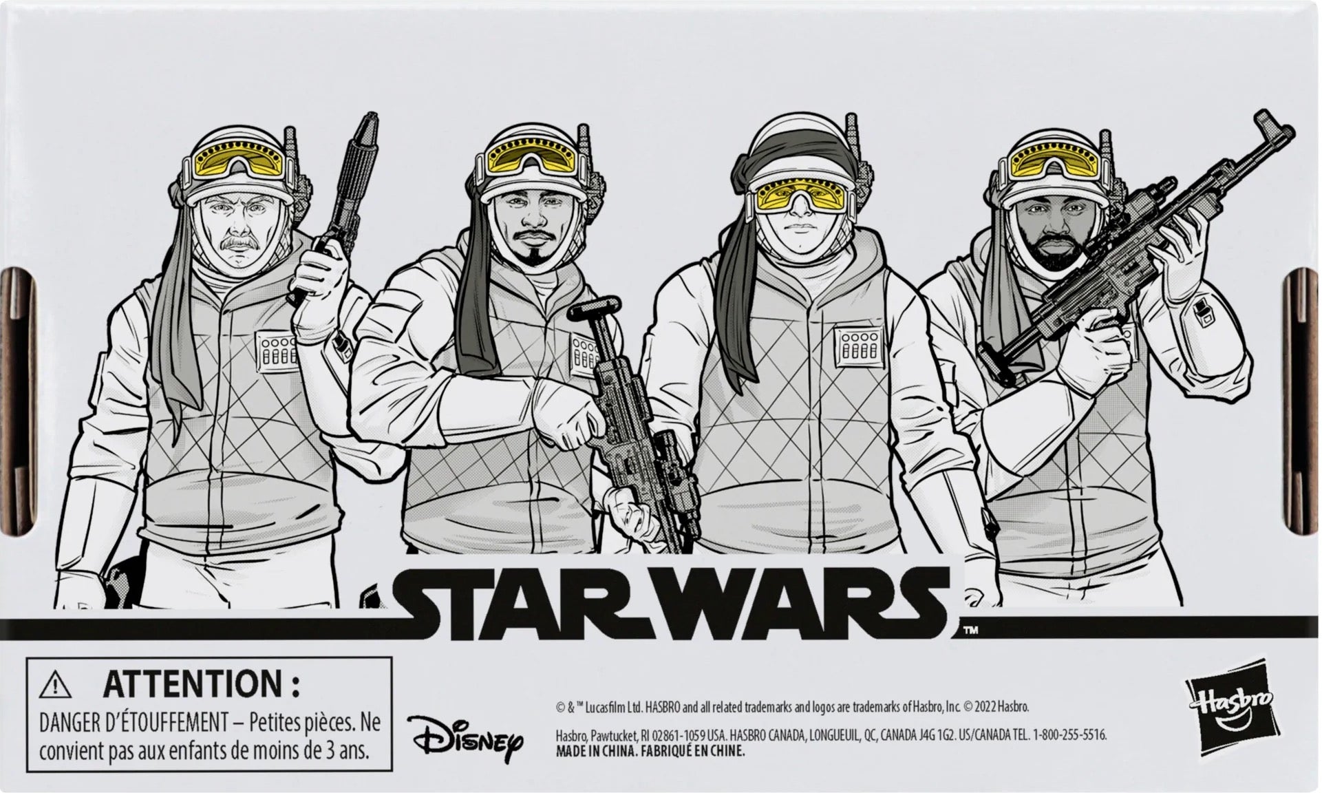 Star Wars The Vintage Collection Rebel Soldiers 4 Pack (Echo Base Battle Gear)