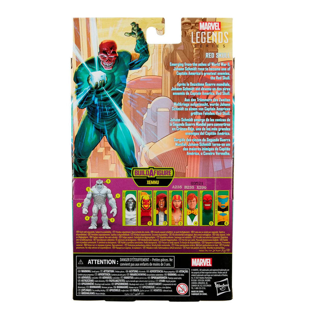 Marvel Legends Super Villains Red Skull 6-Inch Action Figure