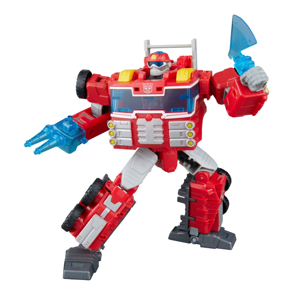 Transformers Age of the Primes Voyager Class Rescue Bot Heatwave