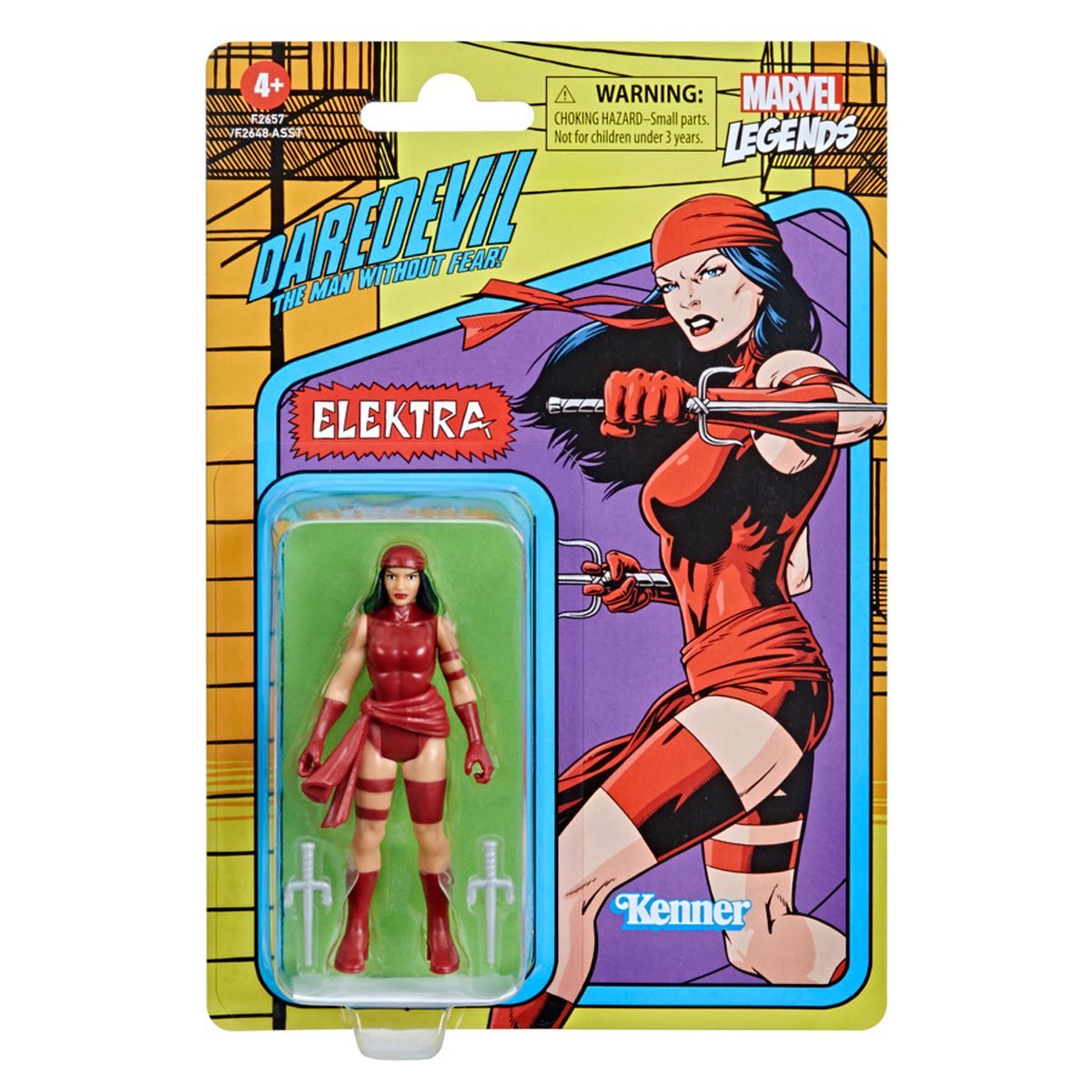 Marvel Legends Retro 3.75 inch Elektra