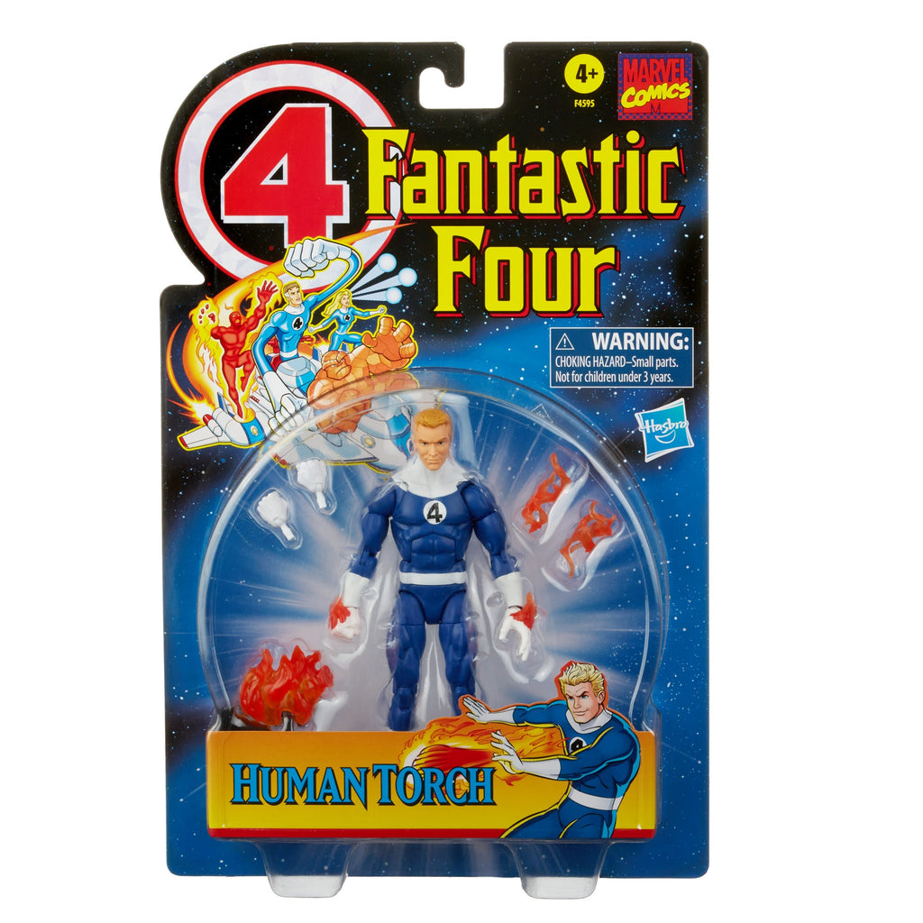 Marvel Legends Series Fantastic Four Retro Human Torch