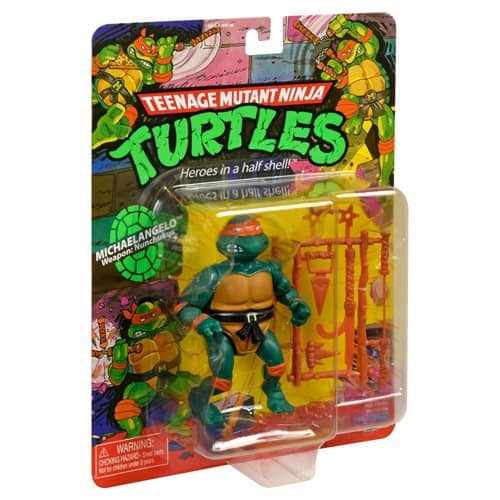 Teenage Mutant Ninja Turtles Classic Michelangelo Action Figure