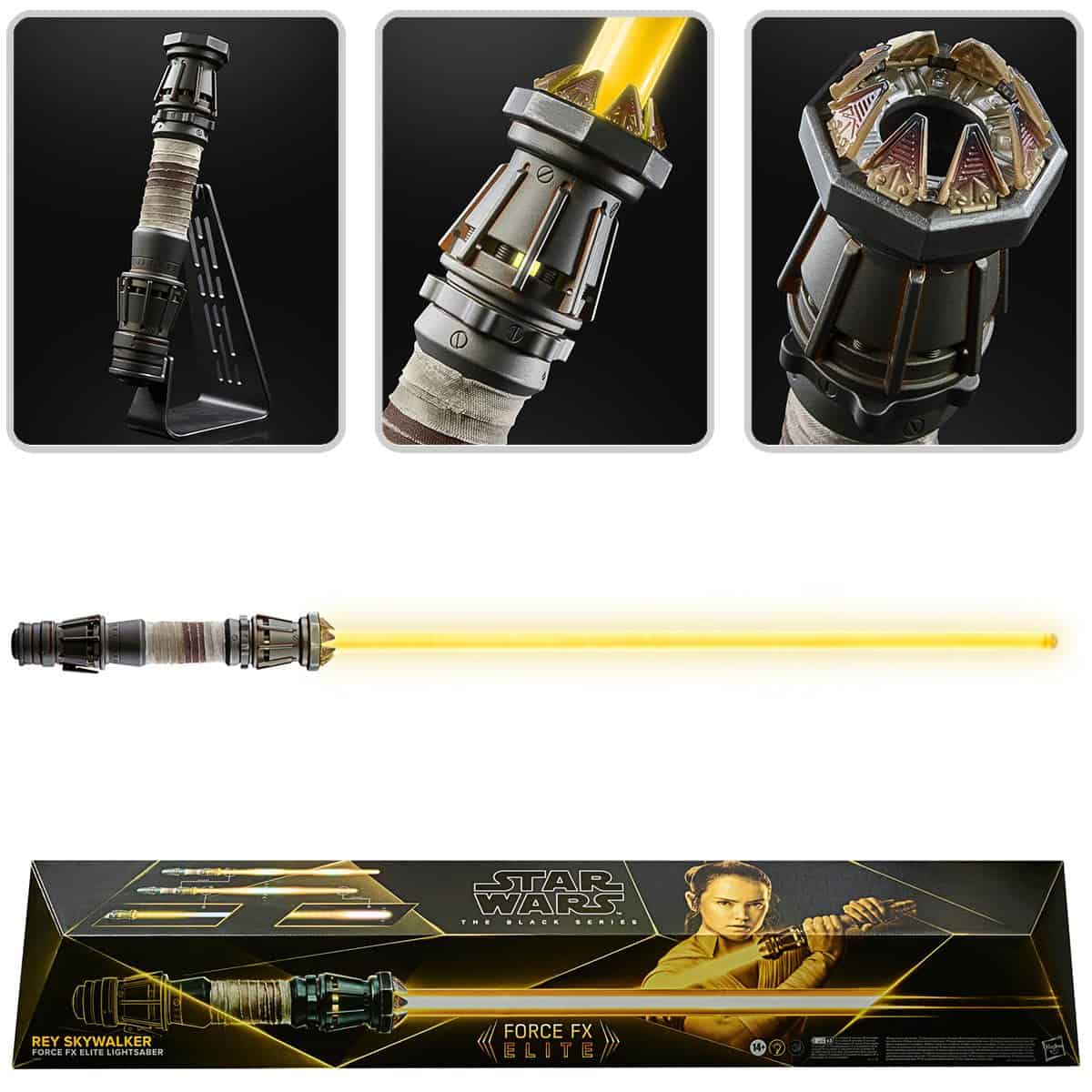 Star Wars The Black Series Rey Skywalker Force FX Elite Lightsaber