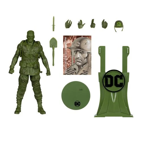 DC McFarlane Collector Edition Wave 5 Sergeant Rock DC Classic 7-Inch Scale Action Figure