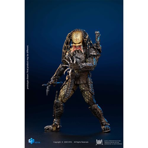 AVP: Alien vs. Predator Unmasked Scar Predator 1:18 Scale Action Figure
