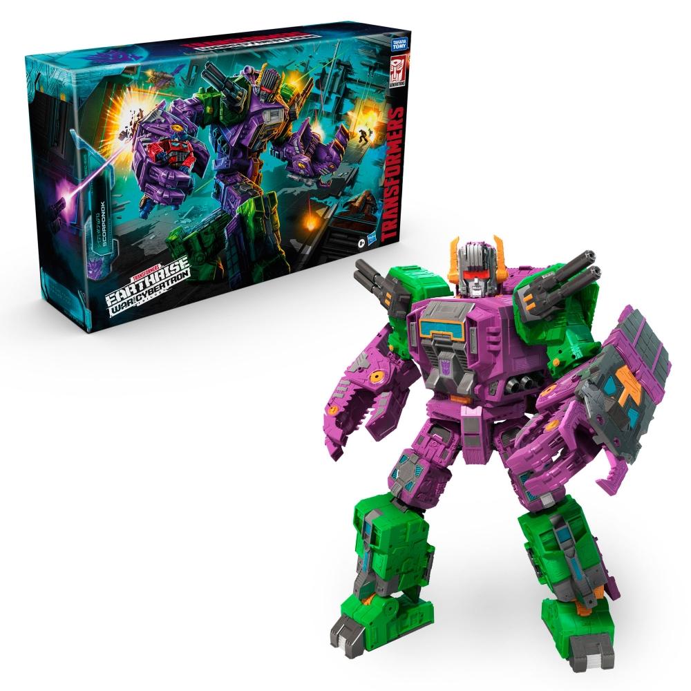 Transformers Generations War for Cybertron Earthrise Titan WFC-E25 Scorponok