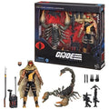 G.I. Joe Classified Series Deluxe Cobra Desert Scorpion & SKRP10N-25 6-Inch Action Figures