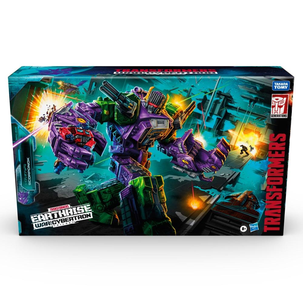 Transformers Generations War for Cybertron Earthrise Titan WFC-E25 Scorponok