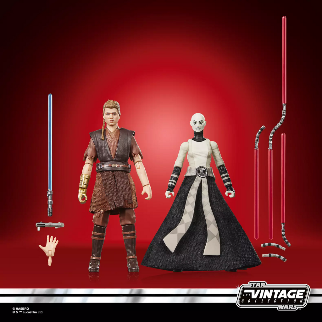 STAR WARS The Vintage Collection Anakin Skywalker & Asajj Ventress