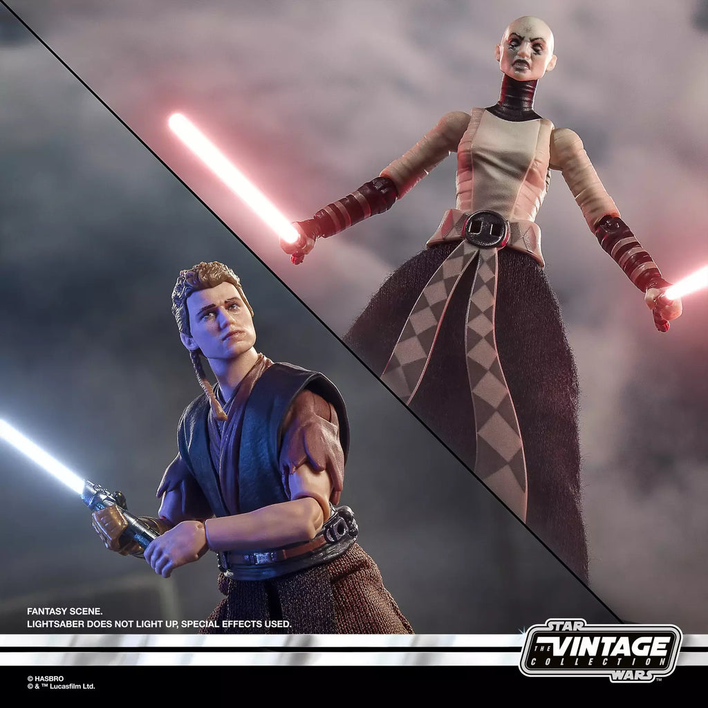 STAR WARS The Vintage Collection Anakin Skywalker & Asajj Ventress