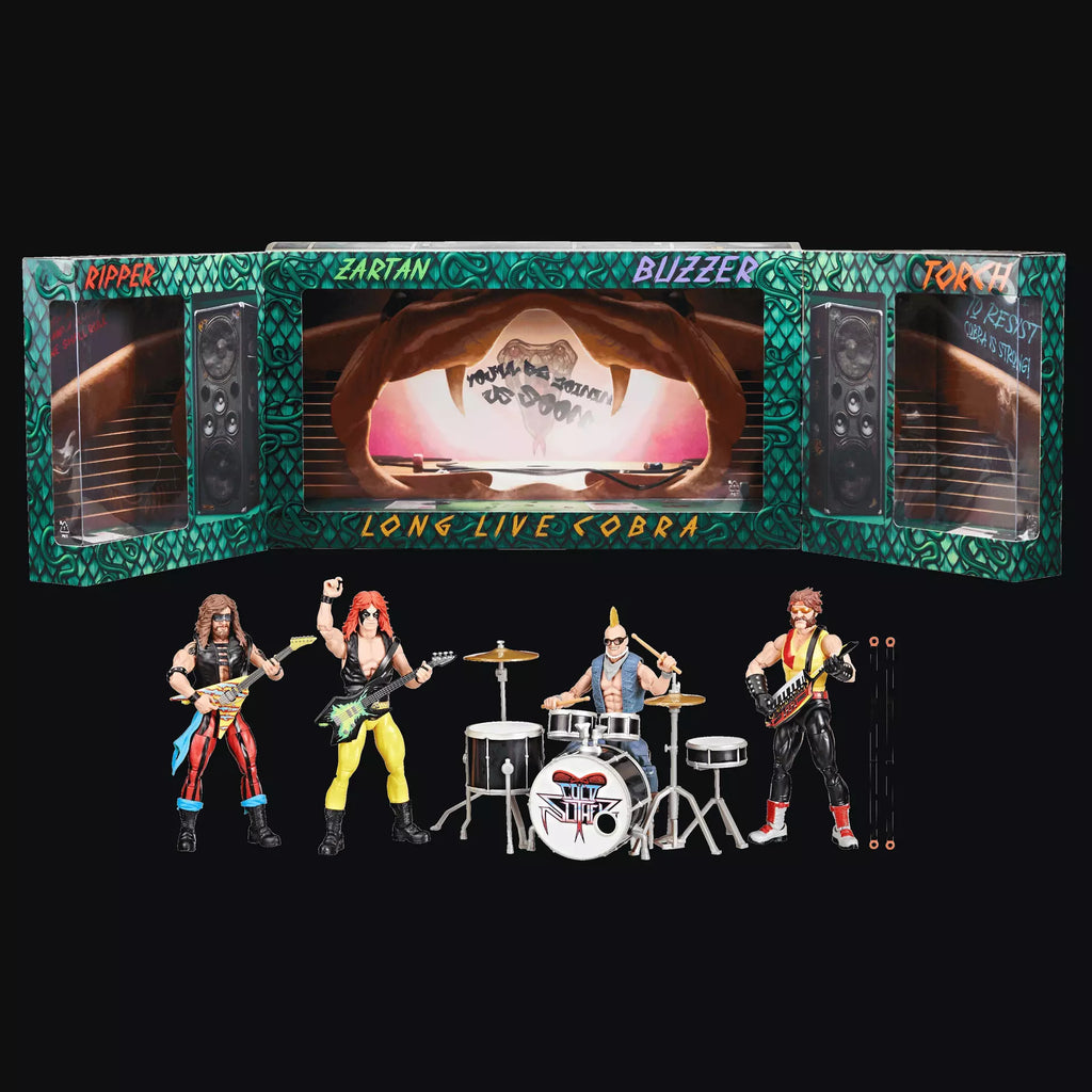 G.I. Joe Classified Series #163, Dreadnoks Cold Slither: Band of Vipers Tour Commemorative Action Figure Set
