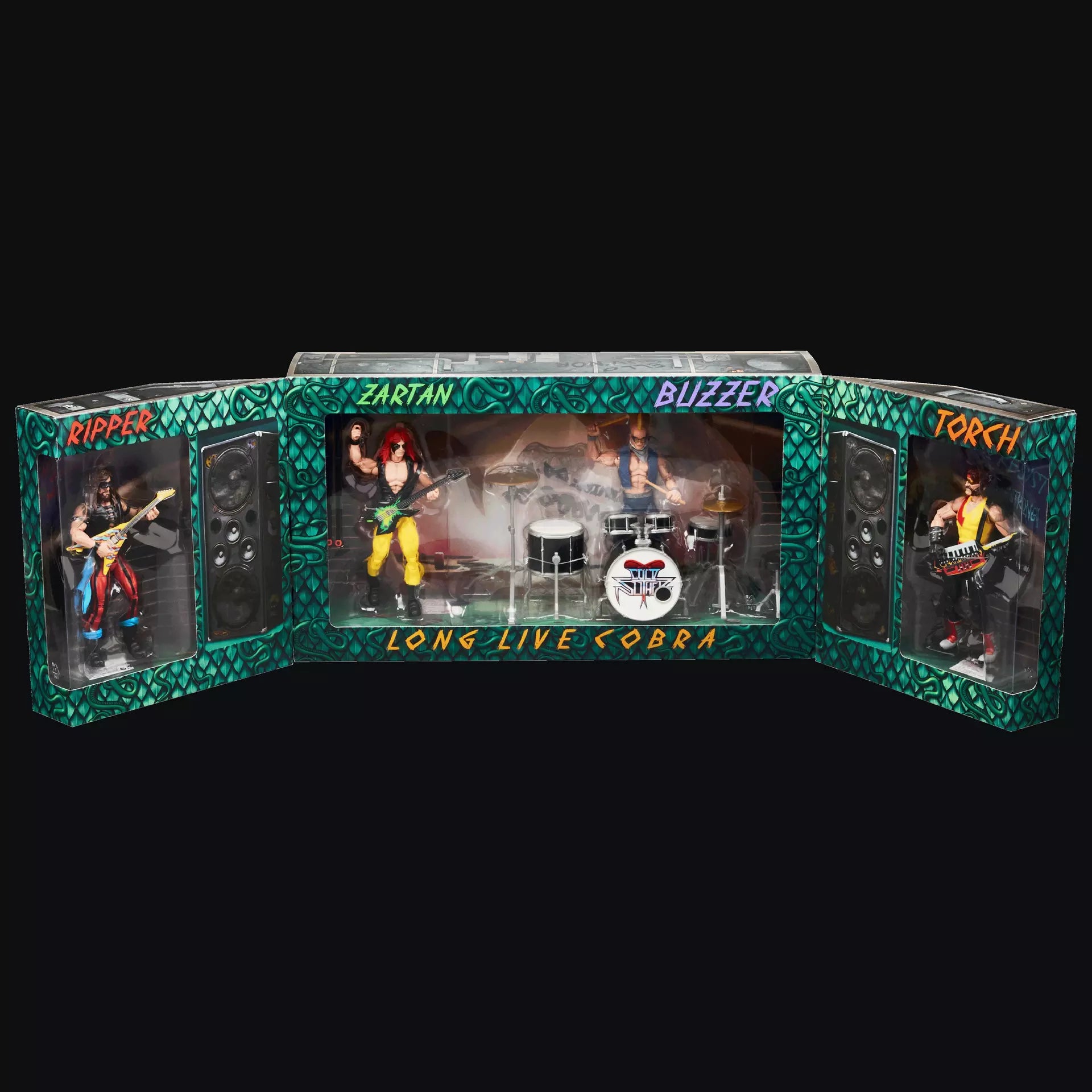 G.I. Joe Classified Series #163, Dreadnoks Cold Slither: Band of Vipers Tour Commemorative Action Figure Set