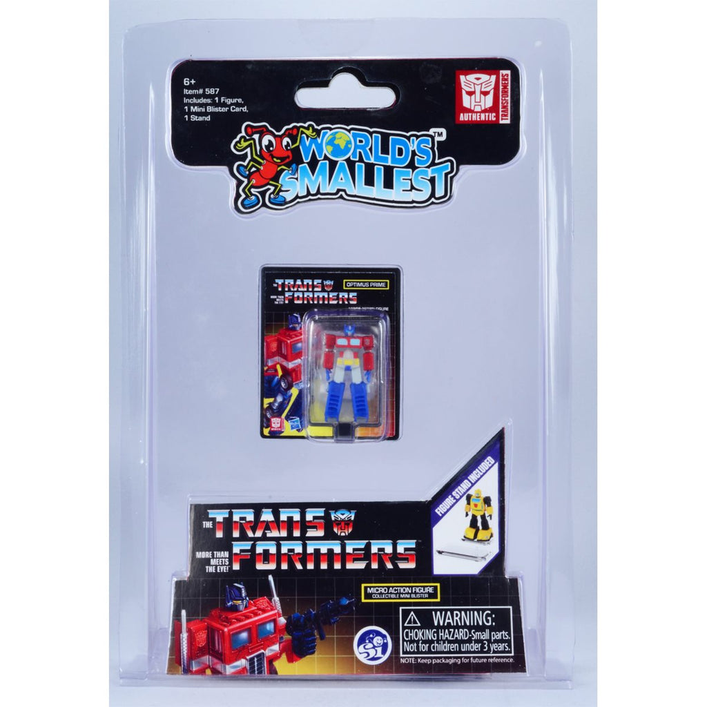 World's Smallest Transformers Optimus Prime