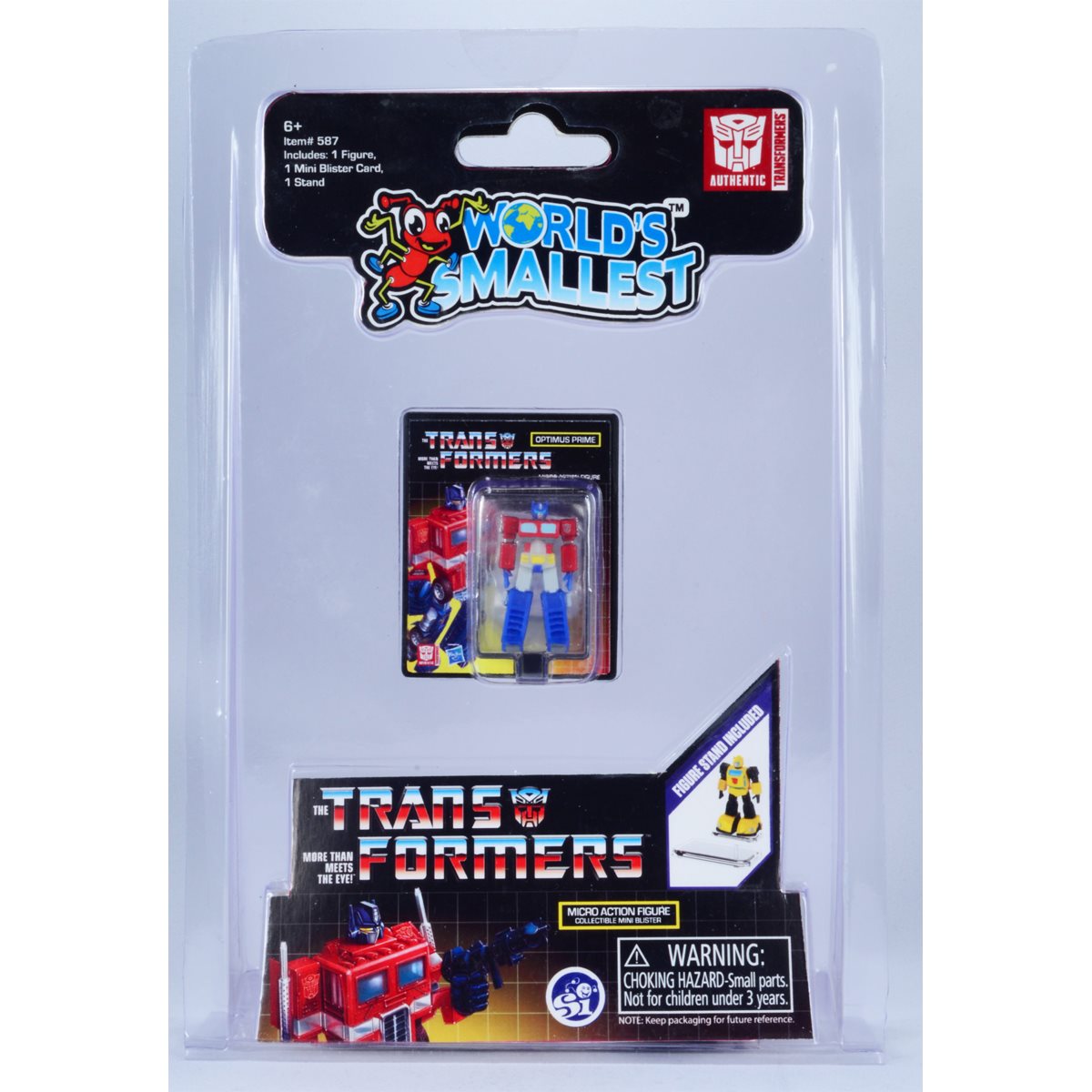 World's Smallest Transformers Optimus Prime
