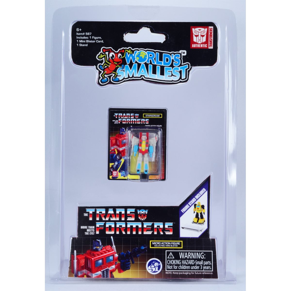 World's Smallest Transformers Starscream
