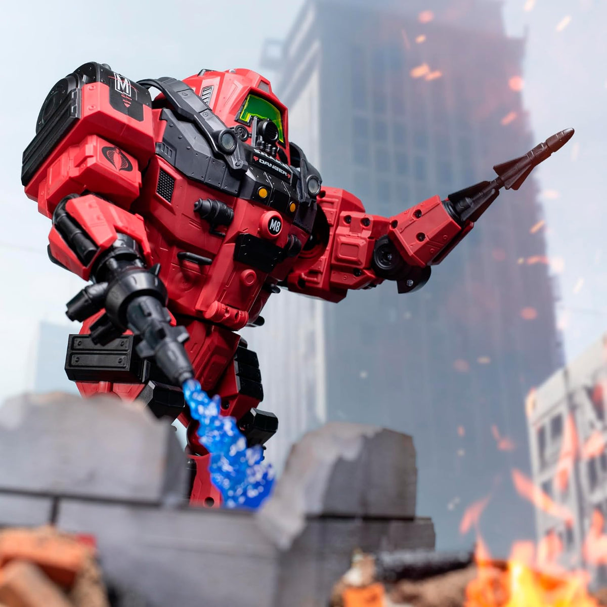 G.I. Joe Classified Series #219, M.A.R.S. (Military Armaments Research Syndicate) S.N.A.K.E. (System Neutralizer-Armed Kloaking Equipement) 6 Inch Scale Action Figure Battle Suit