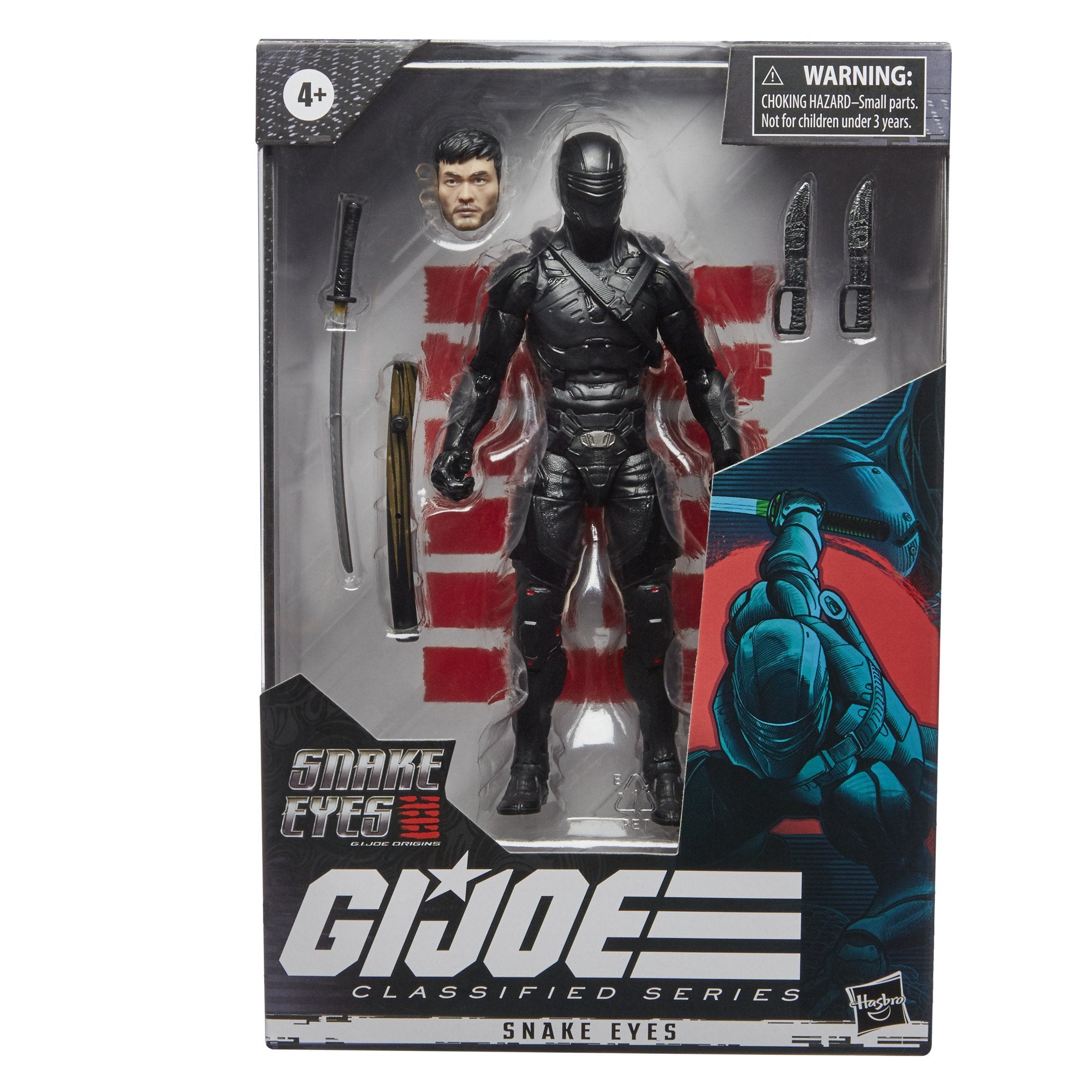 G.I. Joe Classified Series Snake Eyes: GI Joe origins Snake Eyes