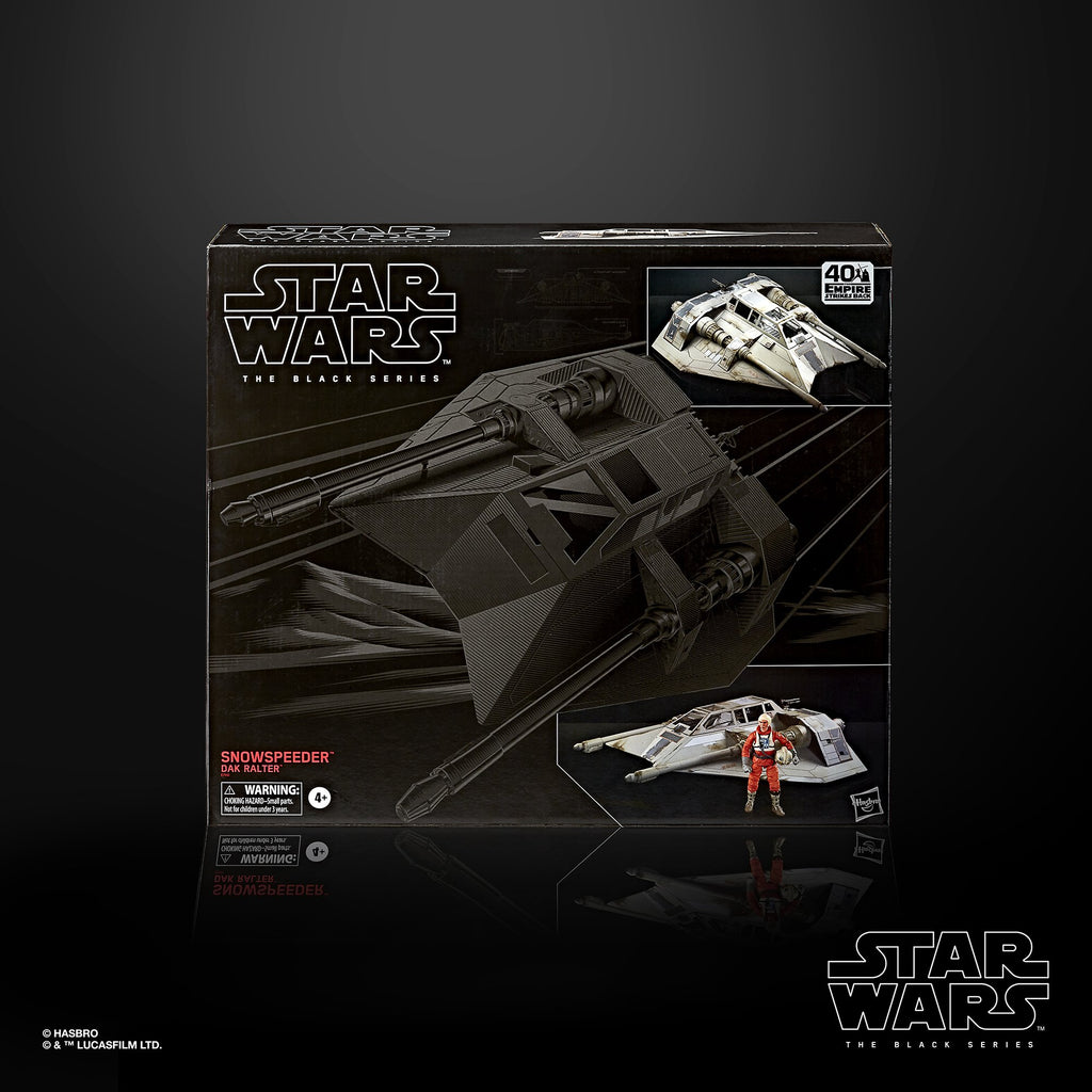 Star Wars The Black Series Snowspeeder Vehicle and Dak Ralter Figure