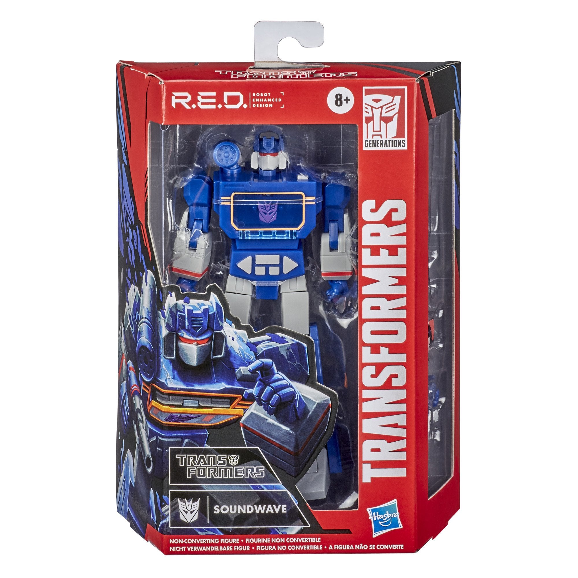 Transformers R.E.D. [Robot Enhanced Design] G1 Soundwave