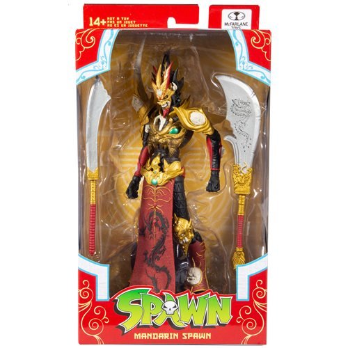 Mandarin Spawn Red Outfit 7-Inch Action Figure