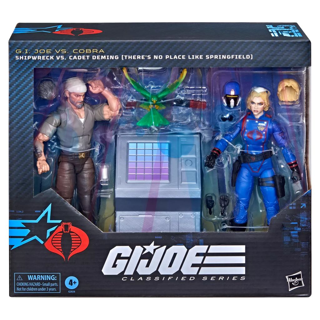 G.I. Joe Classified Series #205, Shipwreck Vs. Cadet Deming (There’s No Place Like Springfield)