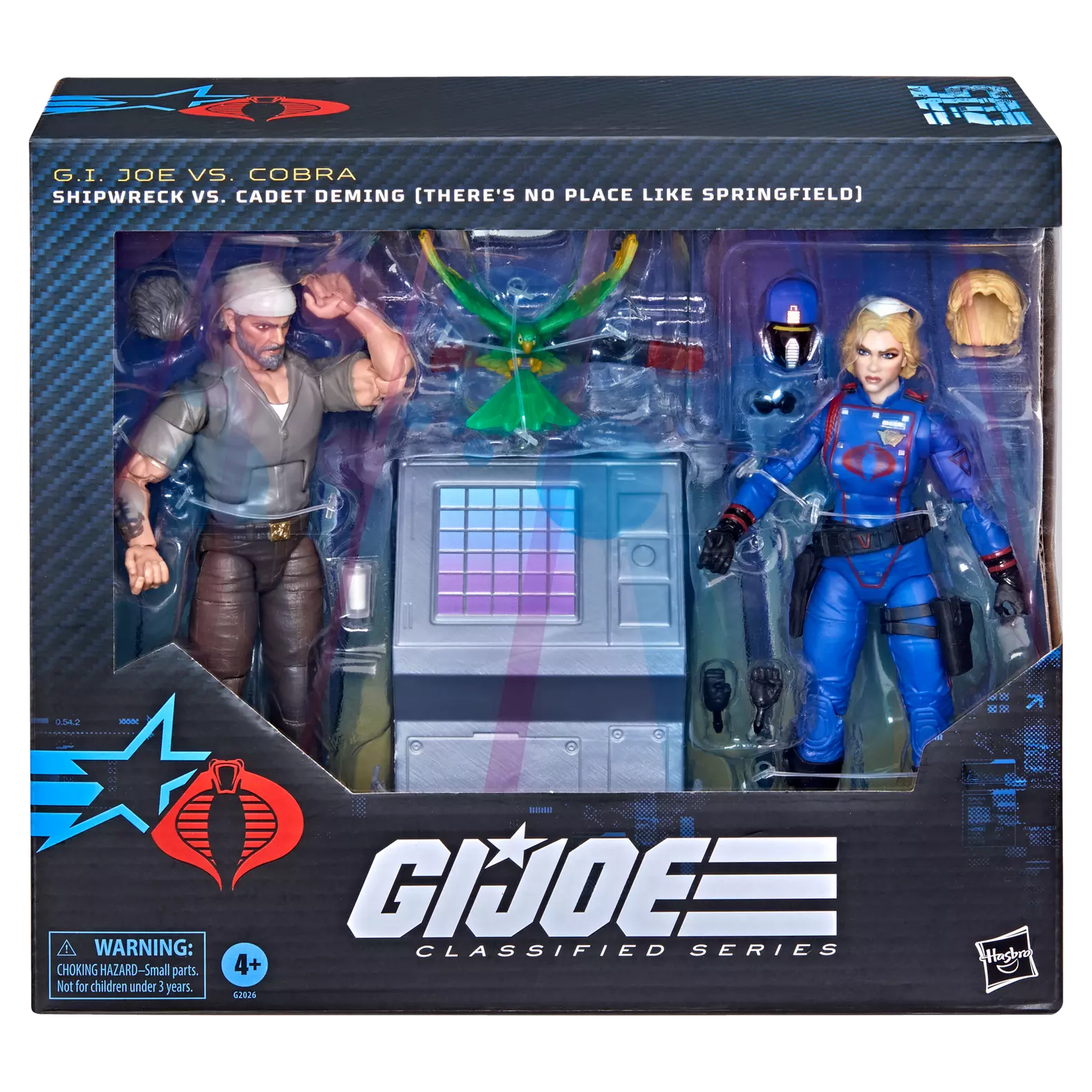 G.I. Joe Classified Series #205, Shipwreck Vs. Cadet Deming (There’s No Place Like Springfield)